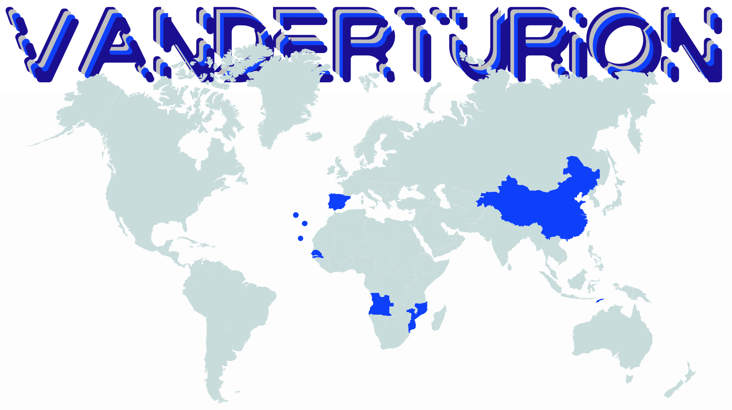 Vanderturion no mundo